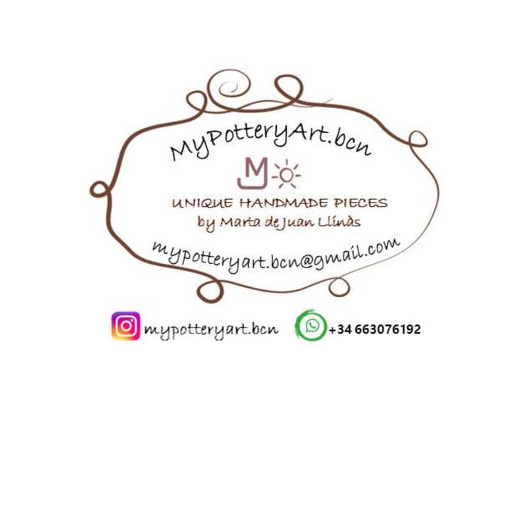 Mypotteryart.bcn - Wholesale Desk Clock - Ceramic clock for table/single piece5