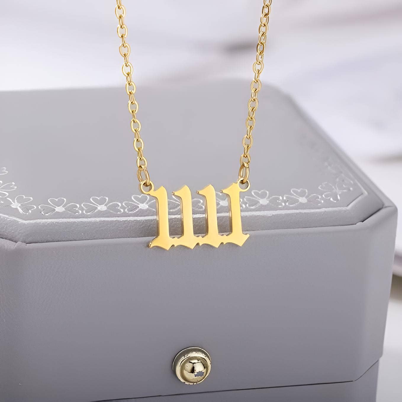 Wild & Free - Wholesale Pendant/Charm Necklace - 11:11 angel necklace1