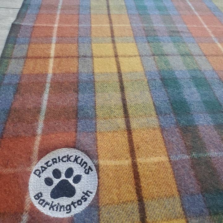 Patrick King Woollen Company - Wholesale Pet blanket – Dog - Antique Buchanan Dog Blanket Small/Med3
