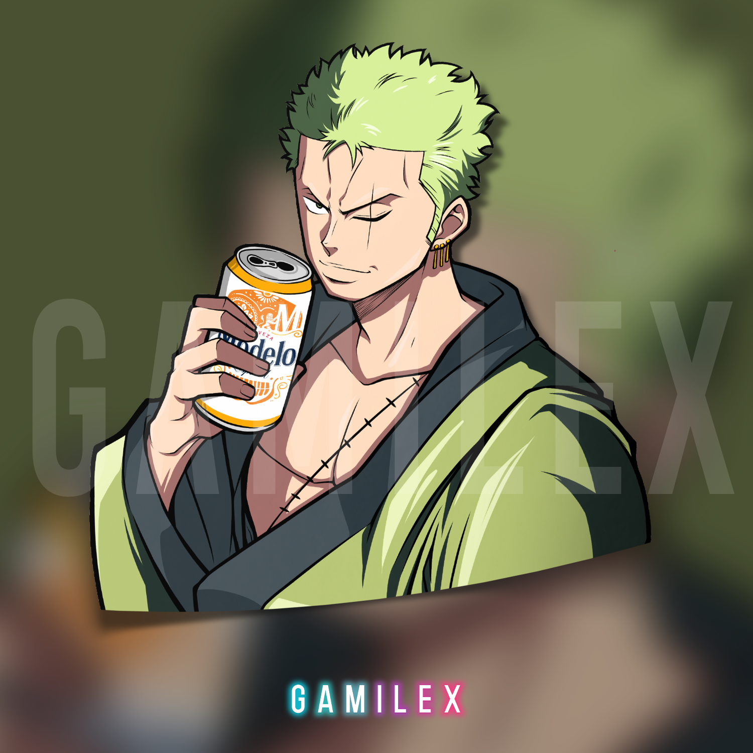 Gamilex - Wholesale Sticker - Sword dude Drink0