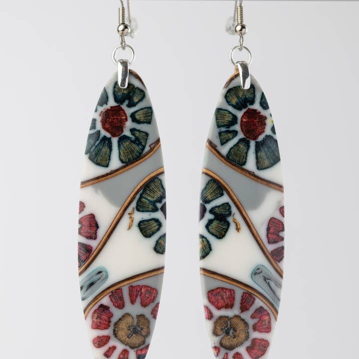 Forest Life Creations - Wholesale Dangle Earrings - Cholla Cactus / Resin Earrings3