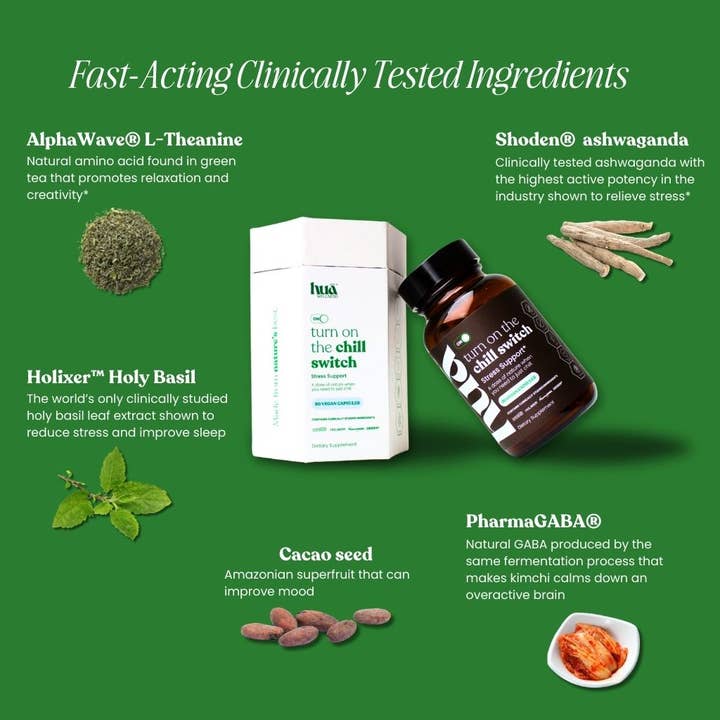 HUA Wellness - Wholesale Oral Supplement/Vitamin - Chill Switchâ„¢