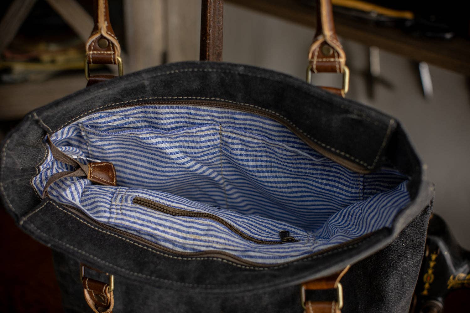 TAKENYA - Wholesale Tote Bag - Women's - Mountains Recycled Canvas Tote7