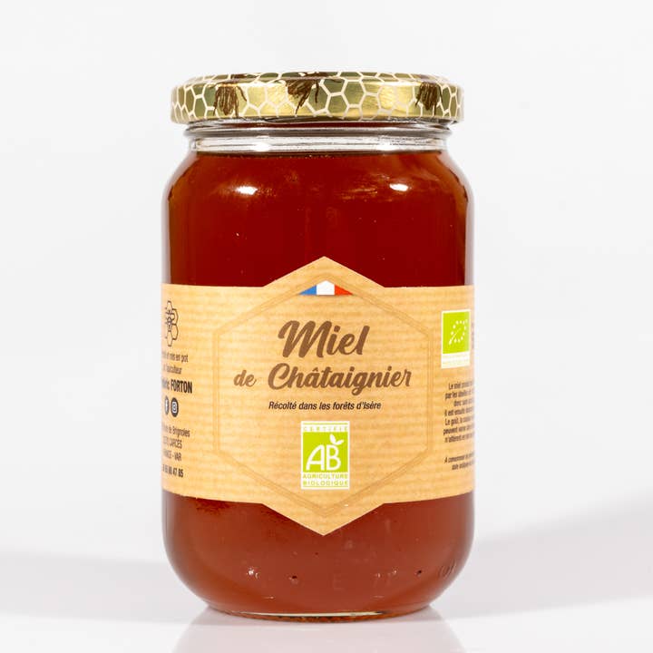 Mel de Castanha 500g BIO por atacado de Frédéric Forton Apiculteur