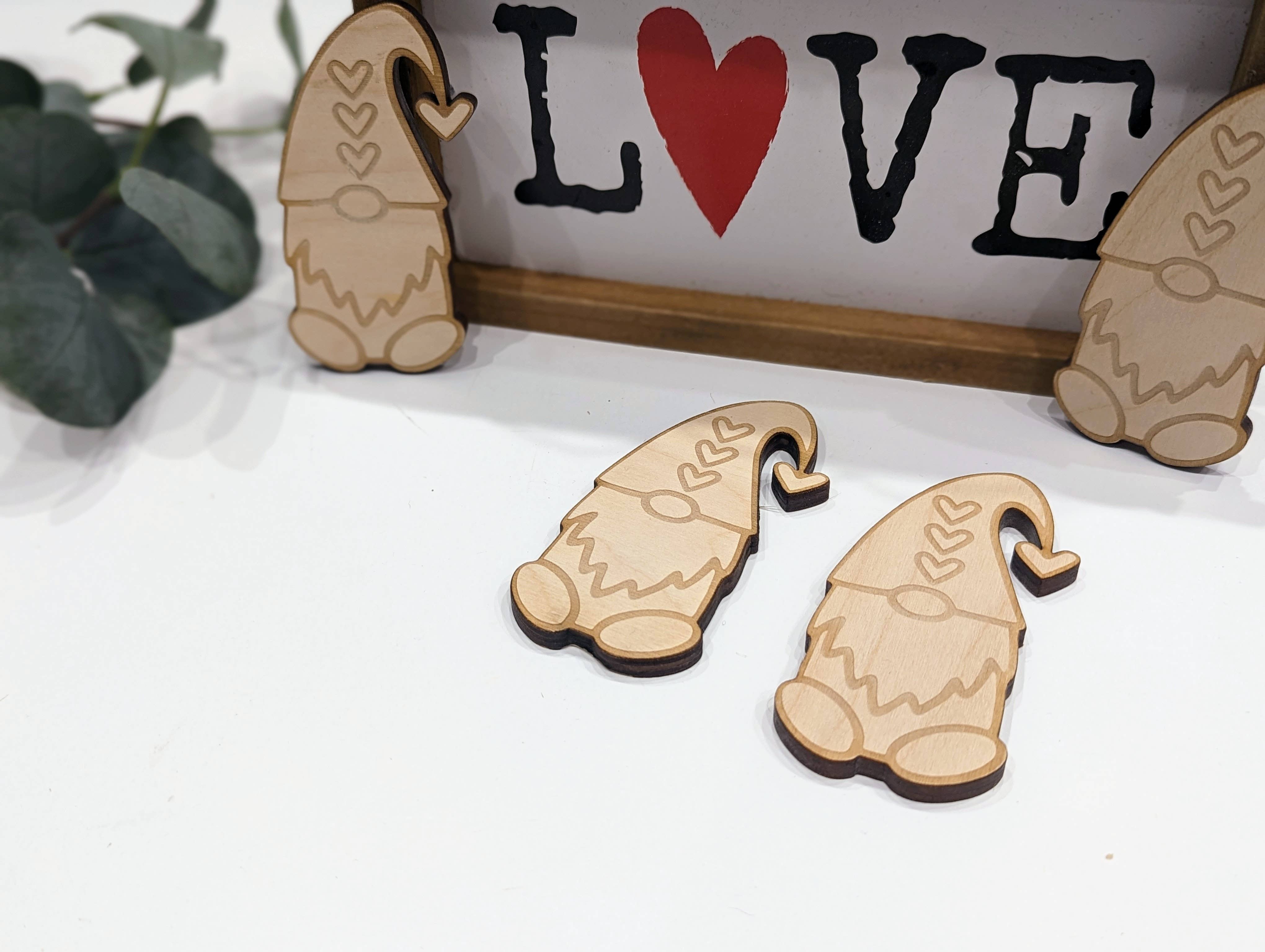 Hunter Kouture - Wholesale DIY Craft Kit - Kids - Valentine Gnome Painting Kit, Toddler Craft Activity1