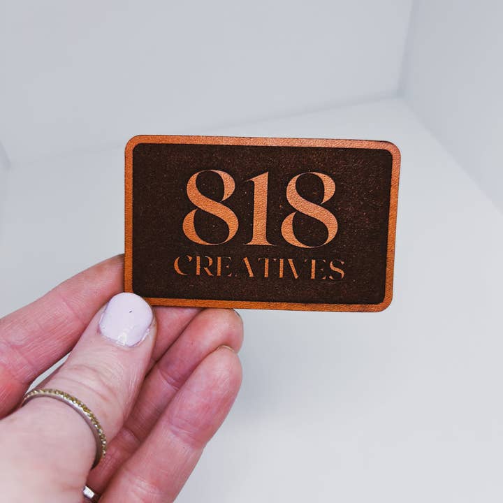 Left Grain - Wholesale Patch - Custom Leather Patch – Patch Only9