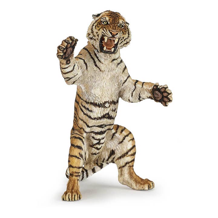 PAPO Wild Animal Kingdom Standing Tiger Toy Figure, Three Ye for wholesale by Meroncourt Europe Ltd
