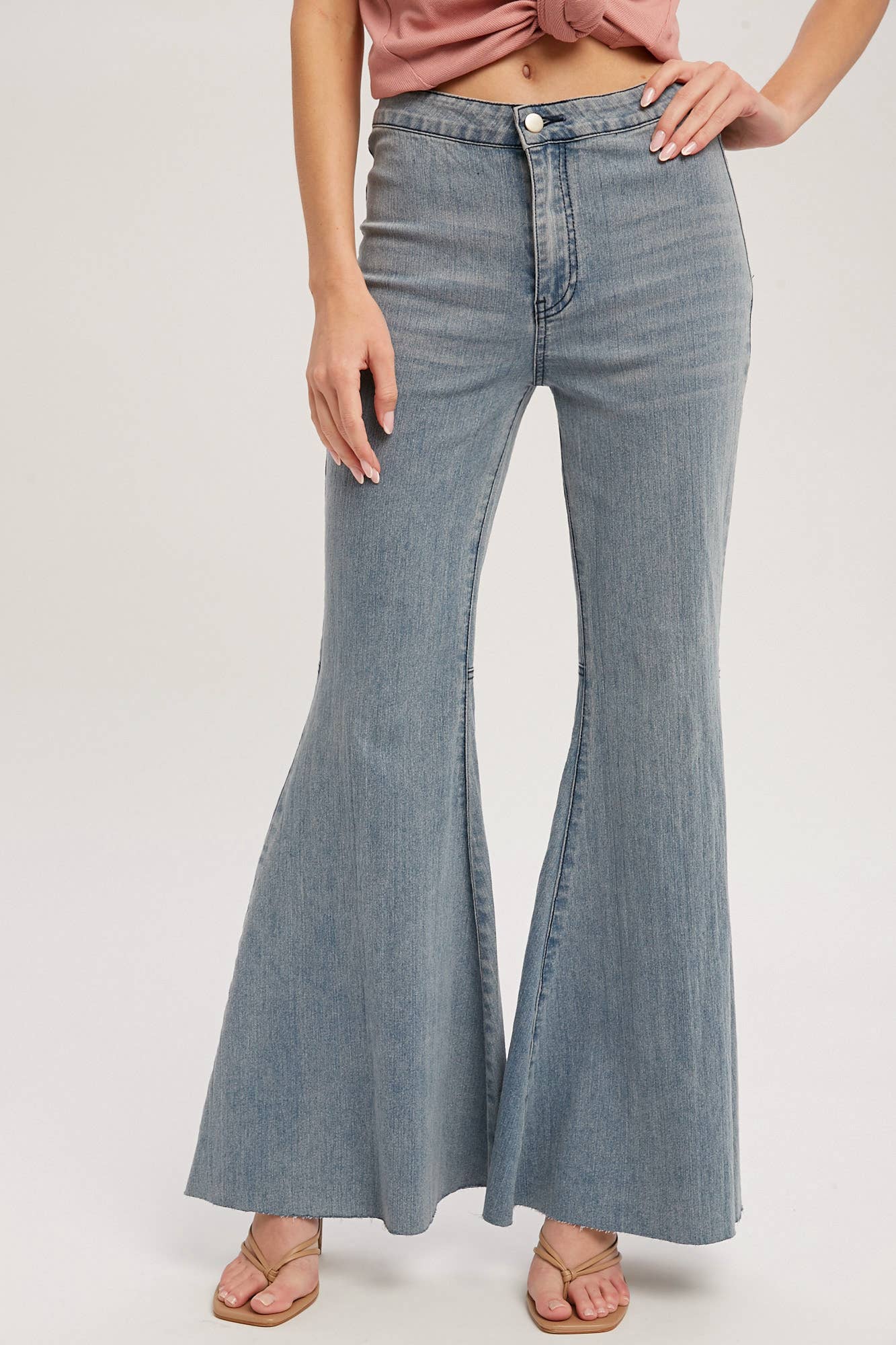Bluivy - Wholesale Jeans - Women's - FLARE BELL BOTTOM JEAN1