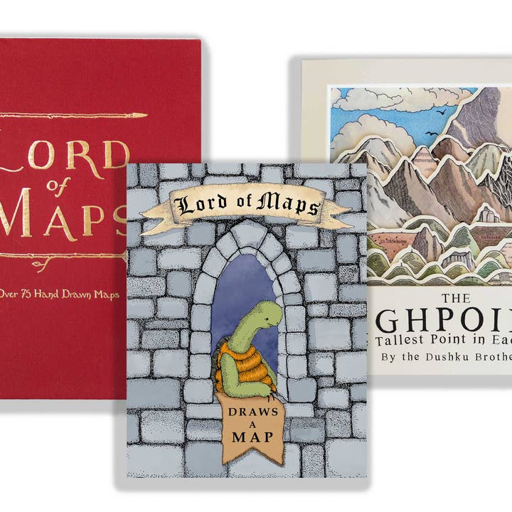 Lord of Maps - Wholesale Preschool Book (3-5) - Lord of Maps: Draws a Map BOOK1