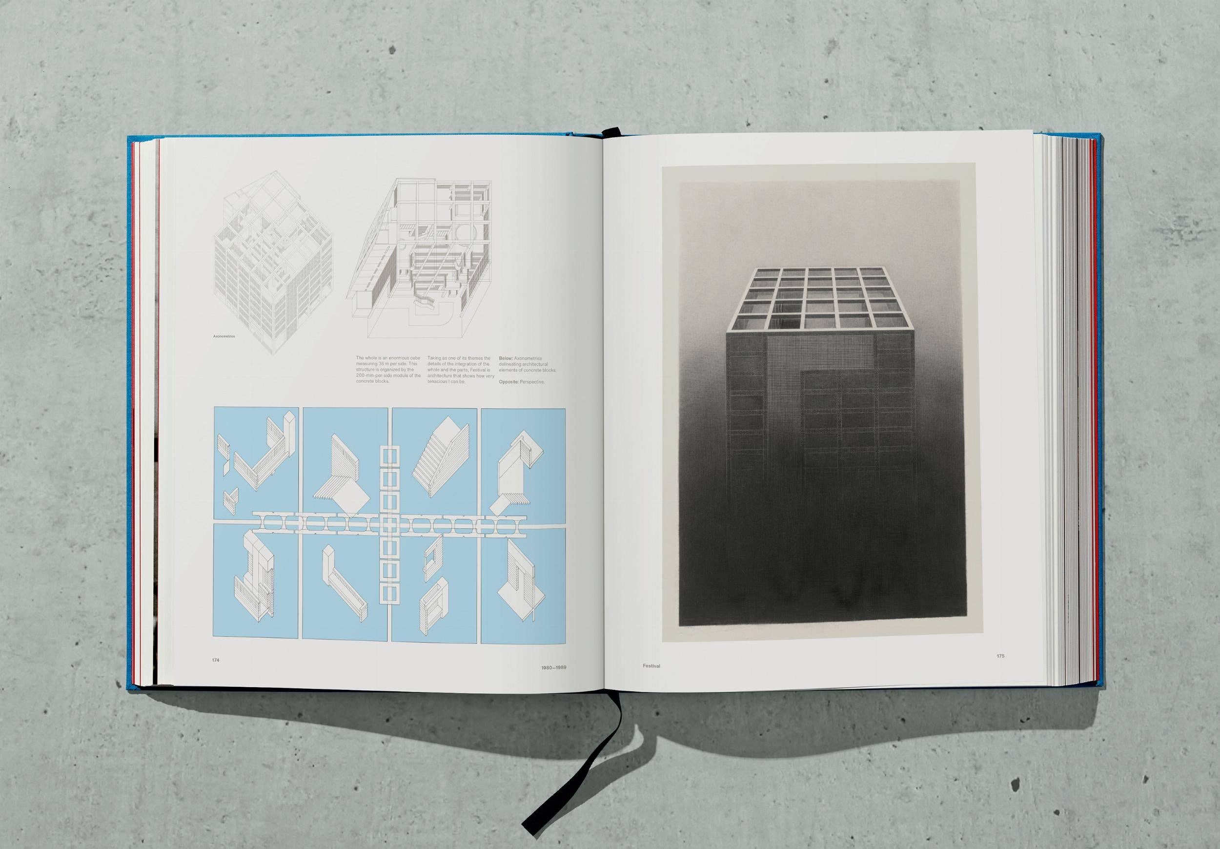 TASCHEN America - Wholesale Display Book - Tadao Ando. Sketches, Drawings, and Architecture (German, French, English)11