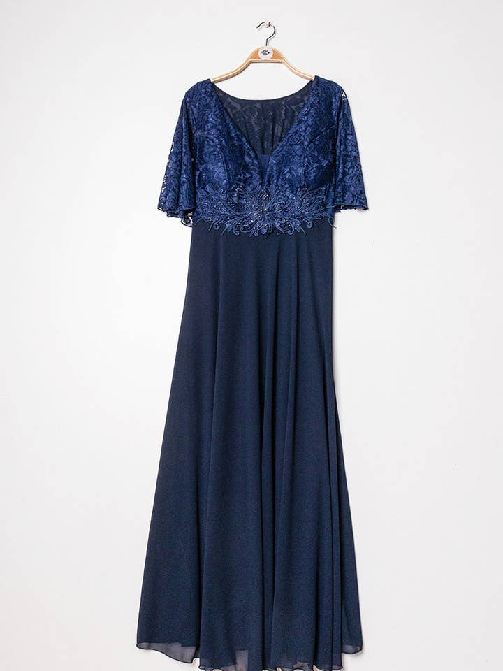 Marie June – Vestido comprido - Mulher por atacado – Vestido de festa plus size com busto acolchoado - 806581