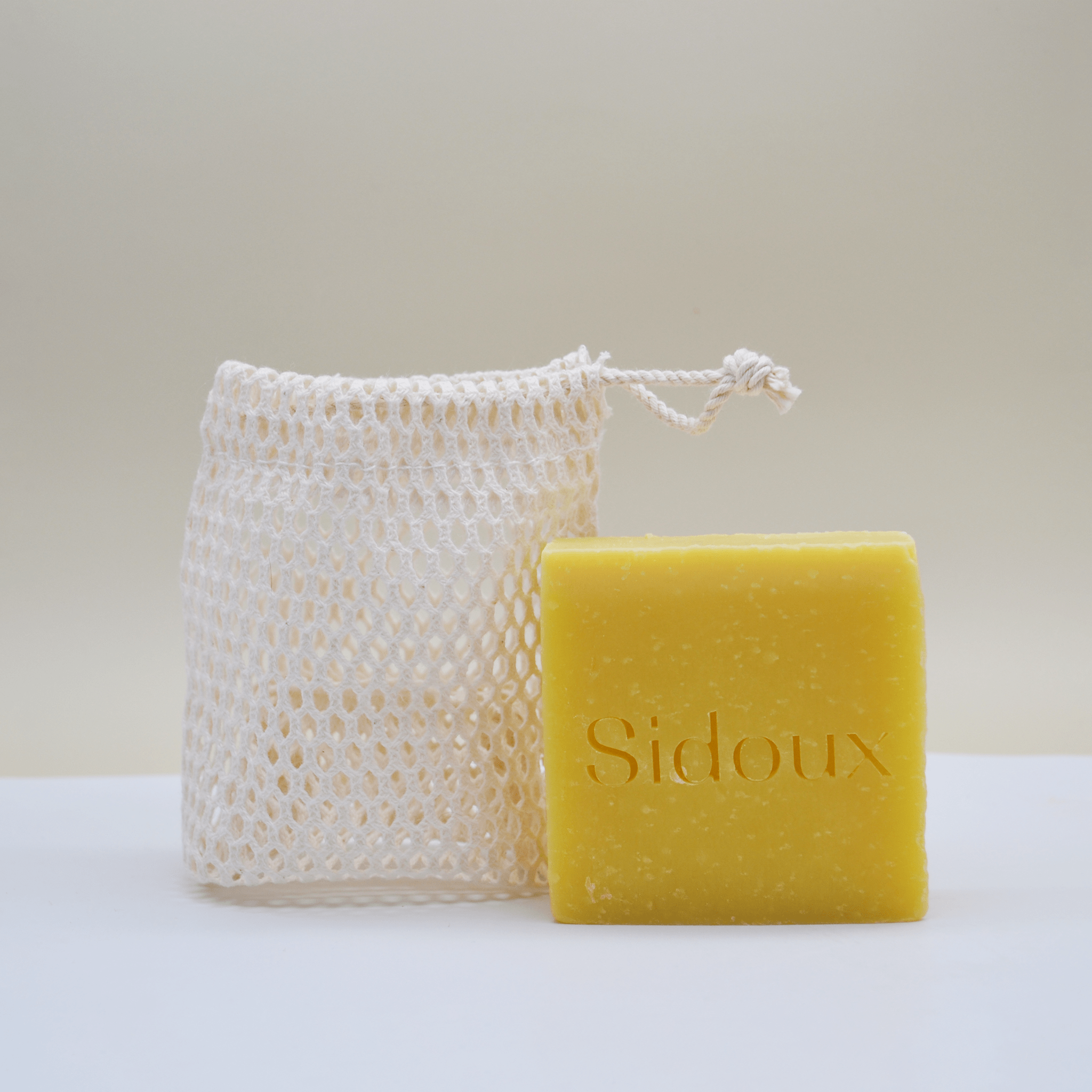 Sidoux - Wholesale Bath Pouf/Sponge - Organic Cotton French Save-Soap Net1