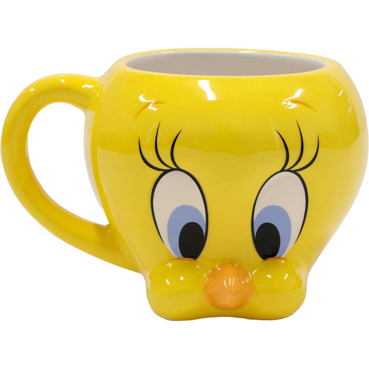 Spoontiques, Inc - Wholesale Coffee Mug - Tweety Sculpted Coffee Mug