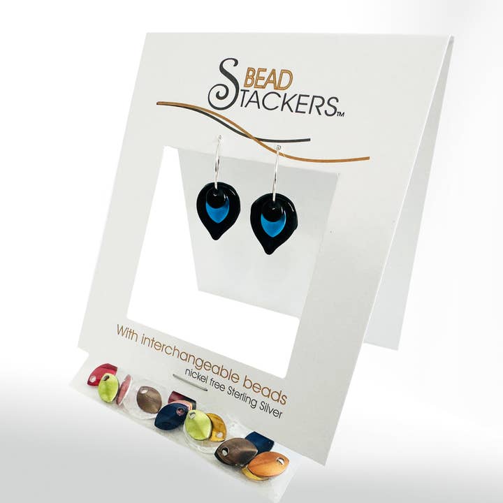 Conversations in Jewellery - Wholesale Dangle Earrings - Lfgl32 - Earrings come with 9 interchangeable colours. 2