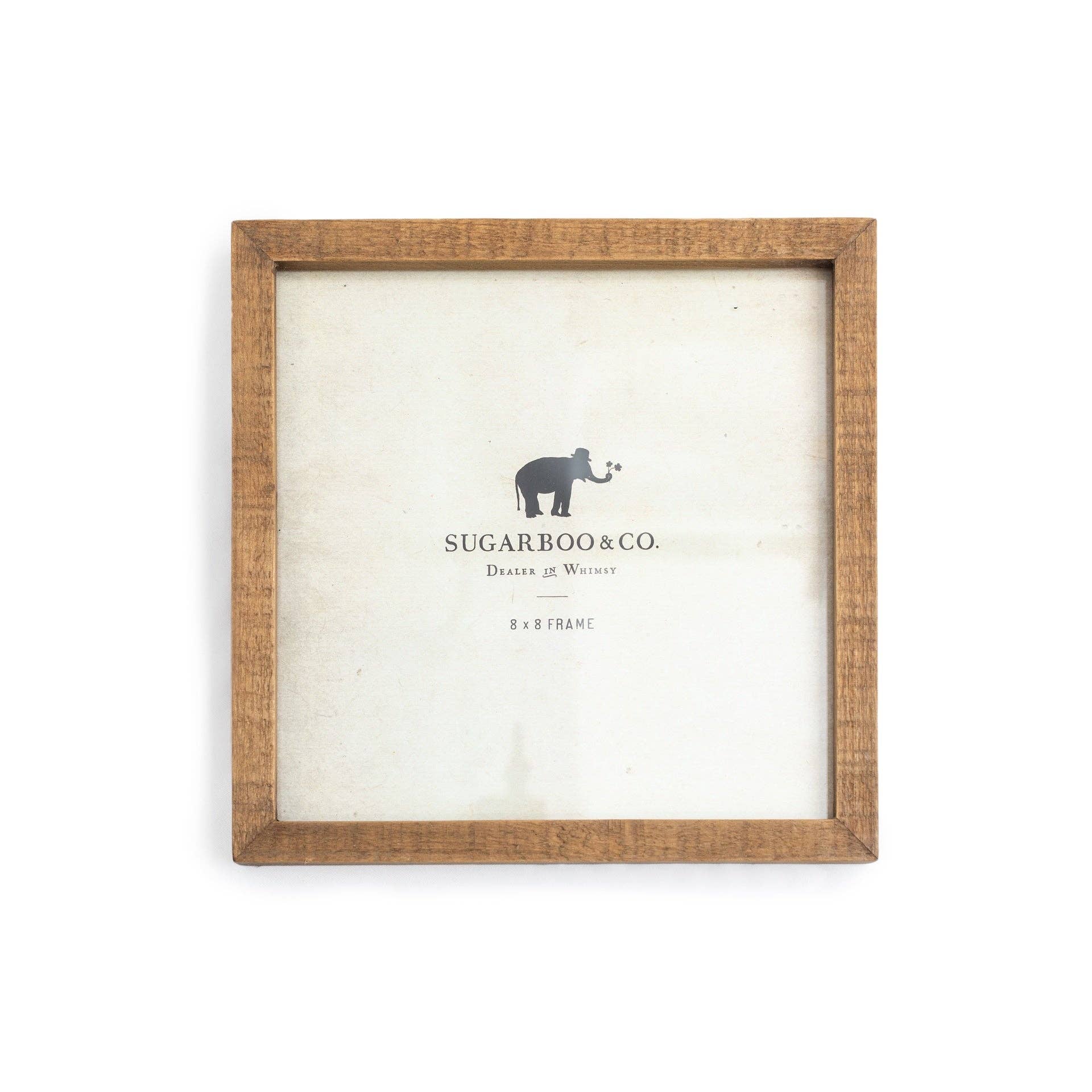 Sugarboo & Co – wholesale Picture frame – Wooden Frame 8"x8" Natural0