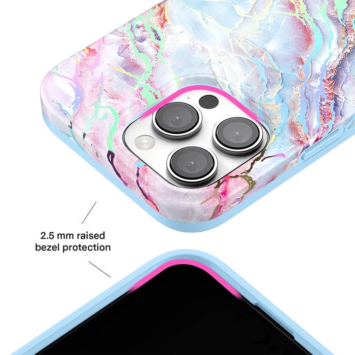 VELVET CAVIAR - Wholesale Phone Case - Women's - Holo Moonstone Marble MagSafe iPhone 16 Pro Max Case