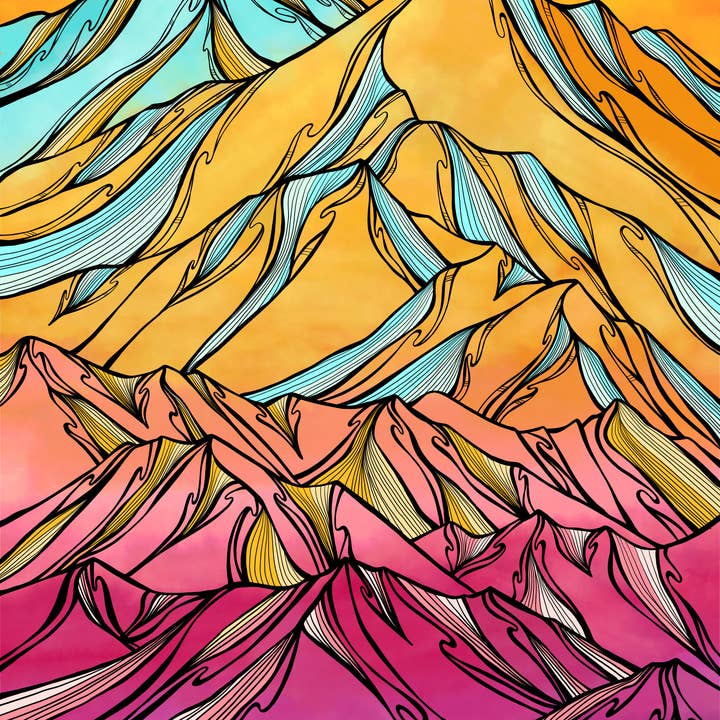 Kylee Firlit Creative - Wholesale Art Print - Cotton Candy Turns Art Print1