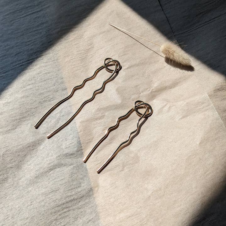 Vanderzee - Wholesale Hair Pin - Love Knot Hair Fork
