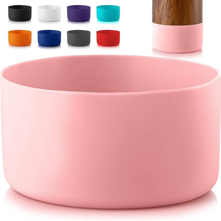 Zulay Kitchen - Wholesale Water Bottle - Protective Silicone Boot for for 3.5" Diameter Water Bottles7