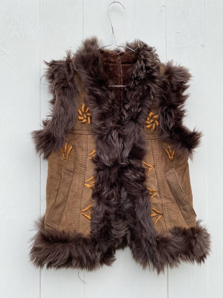 Dandelie - Vendita all'ingrosso Cappotto - Donna - Gilet in pelle di pecora afghana Tiesha