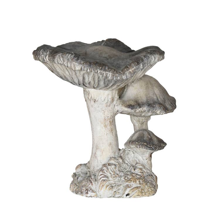 Concrete 3 Cap Mushroom Specimen for wholesale by Blue Ocean Traders