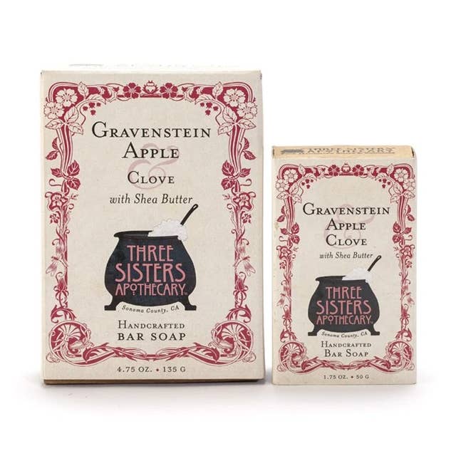 Seifenstück Gravenstein Apple & Clove für den Großhandel von Soap Cauldron