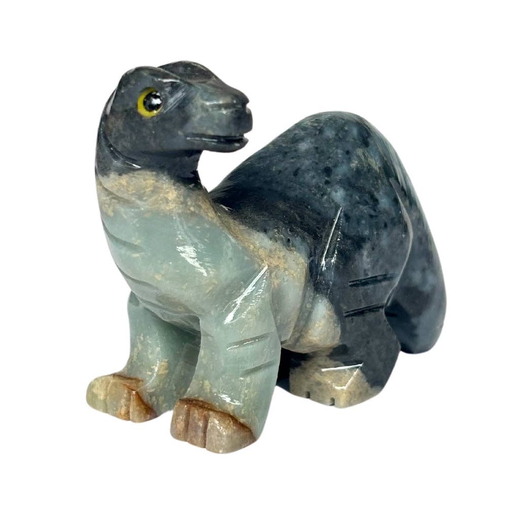 Earths Elements Wholesale - Wholesale Retailer Sample - Home Decor - Crystal Animal - Brontosaurus Soapstone3
