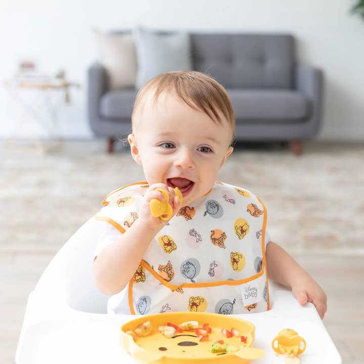 Bumkins - Wholesale Bib - Baby - SuperBib® 3 Pack: Pooh Bear and Friends