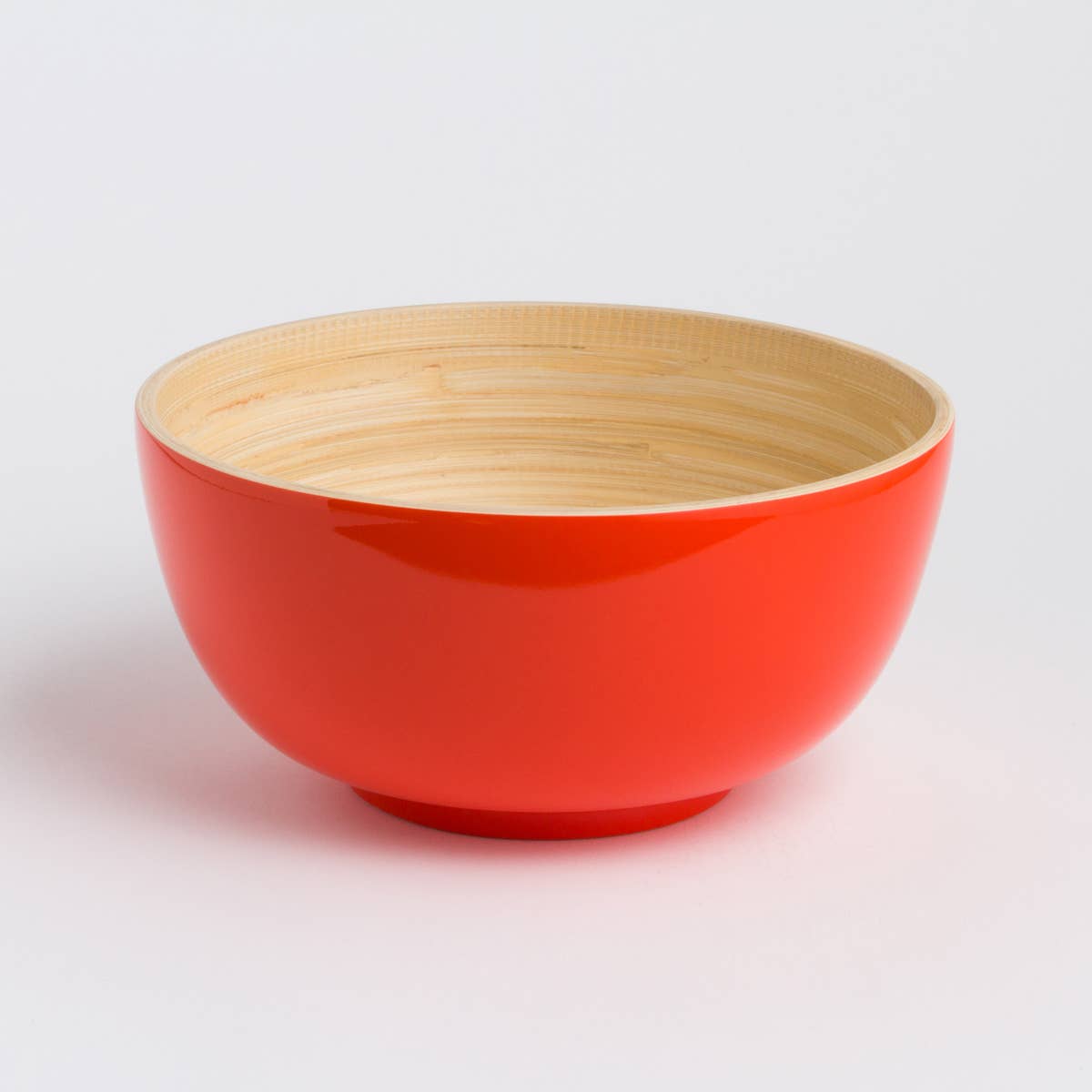 Bibol - Wholesale Serve Bowl - TCHON Bamboo Salad Bowl - Glossy Colors7