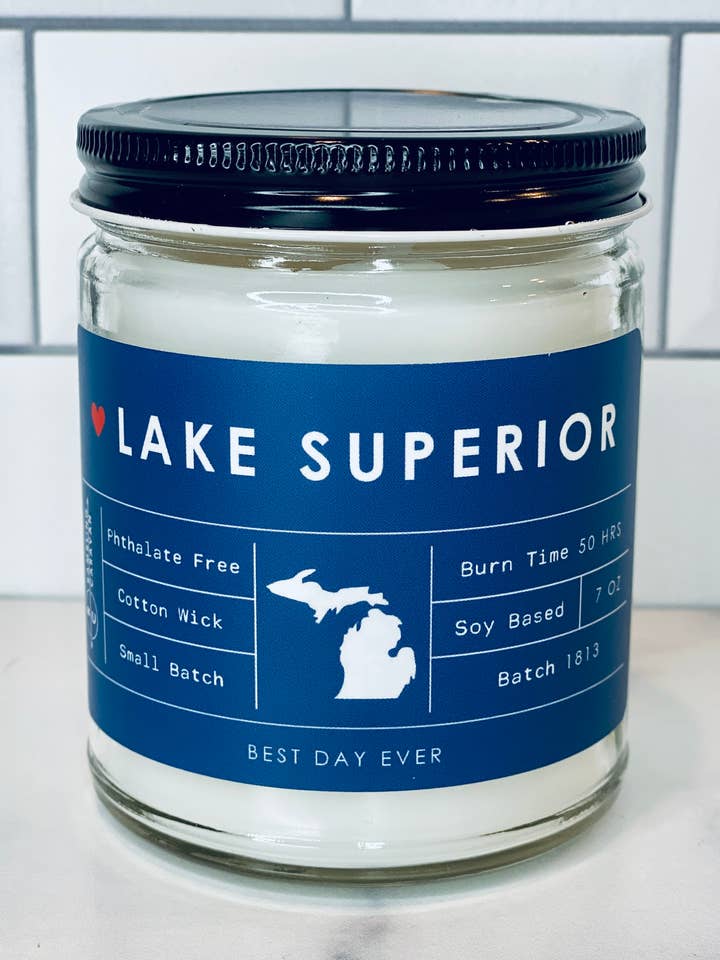 Lake Superior Candle for engroshandel hos Rambling Caravan
