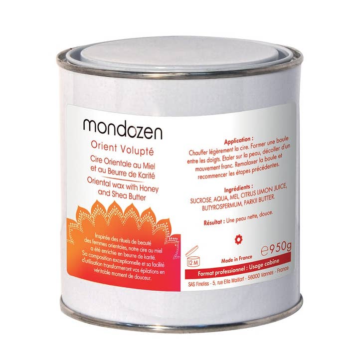 MONDOZEN ORIENTAL WAX 100% NATURAL for wholesale by Thera esthetique