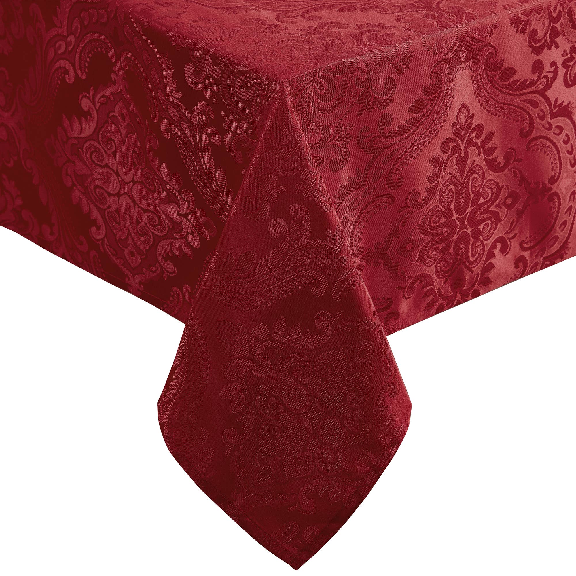 Threadmade Home - Wholesale Tablecloth - Caiden Elegance Damask Water and Stain Resistant Tablecloth8
