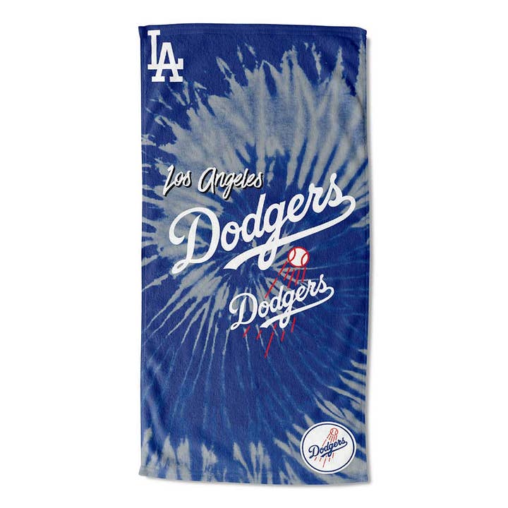 Serviette de plage psychédélique MLB Dodgers pour la vente par The Northwest Group