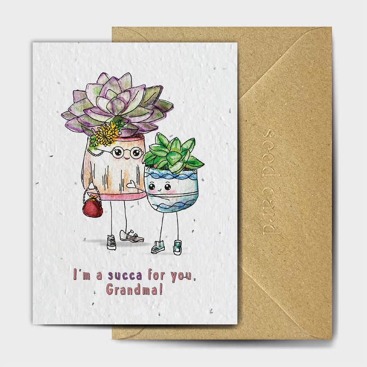 But Lay Off The Wet Kisses for wholesale by The Seed Card Company