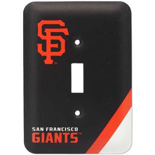 Plaque d'interrupteur en métal des Giants de San Francisco pour la vente par Open Road Brands, LLC