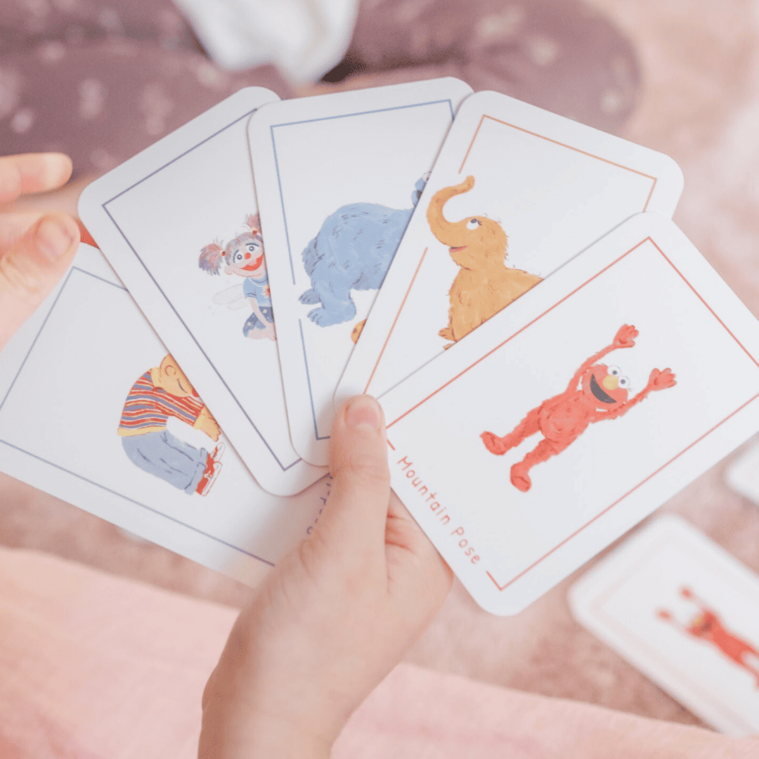Mindful and Co Kids USA – Jogo de cartas por atacado – Jogo de Cartas 3-em-1 da Rua Sésamo8