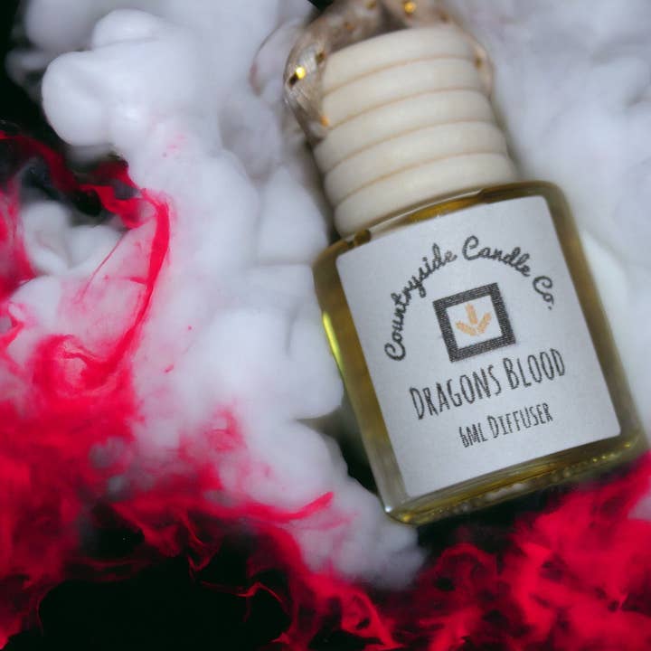 8ml Dragons Blood Car diffuser for wholesale by Countryside Candle Co