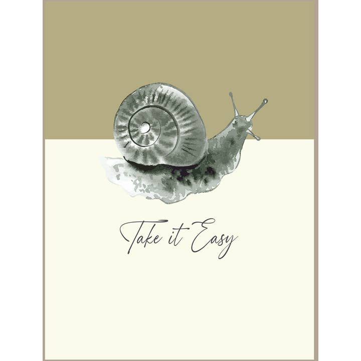 Tag det roligt - Snegl for engroshandel hos Rush Design Ltd