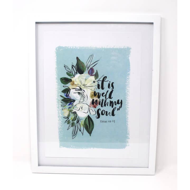 Shelby Kregel Art and Design - Wholesale Art Print - It Is Well With My Soul Art Print