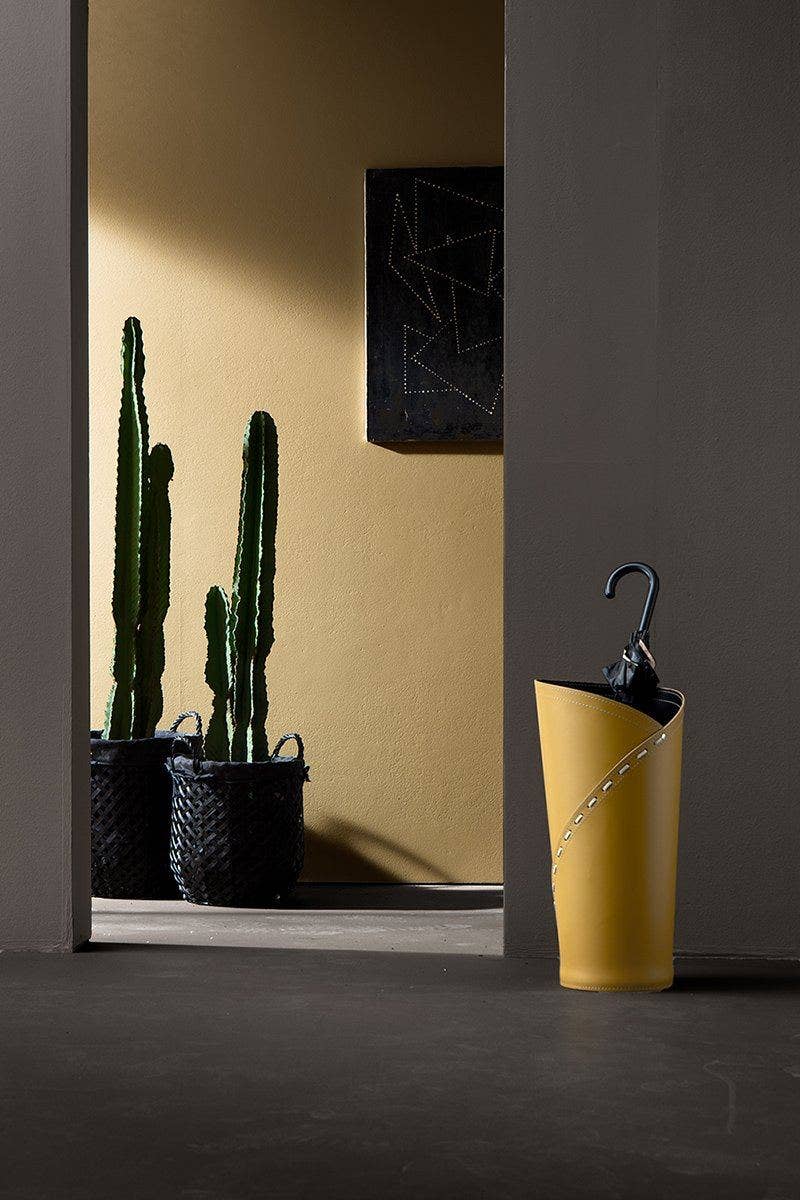 LIMAC Design – Suporte para guarda-chuva por atacado – Suporte de guarda-chuva de couro KATRINA20