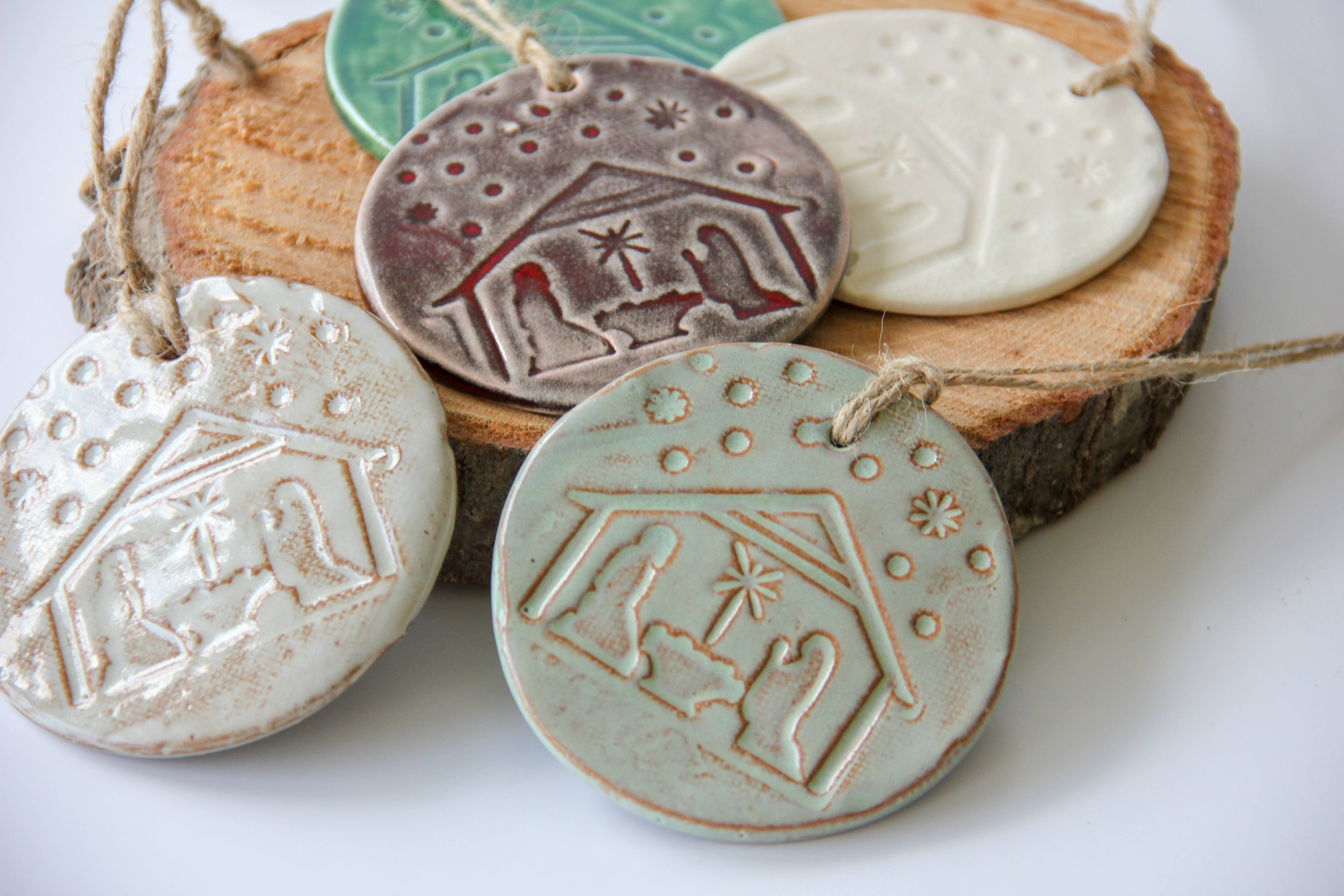 Prodigal Pottery - Wholesale Ornament - Nativity Ornament1