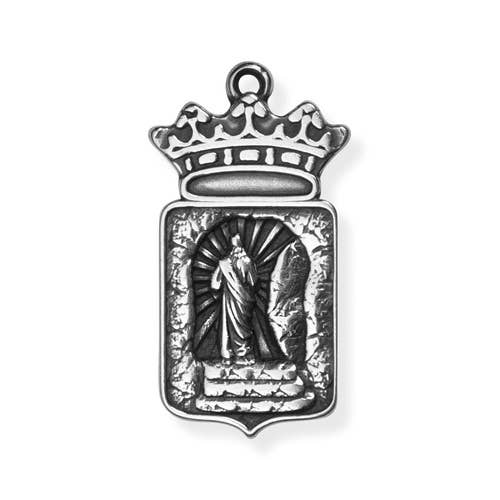 Third Day Crowned Pendant in Sterling Silver (.925) for wholesale by Bradley Kellie LLC