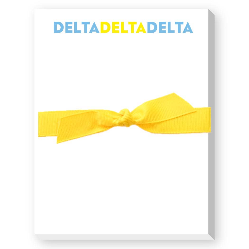 Donovan Designs - Wholesale Notepad - Sorority Greek Bright Mini Notepad13