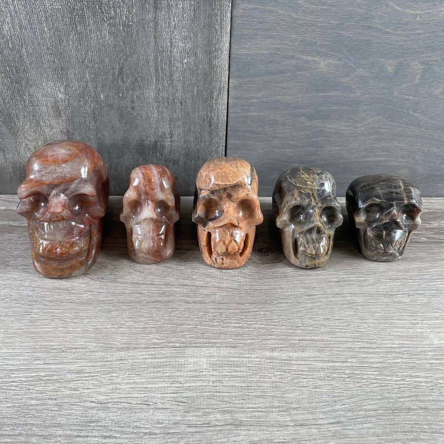 Keystone Crystals - Wholesale Spiritual Stone/Crystal - Assorted Crystal Skulls – Bulk Lot for Gift Shops85