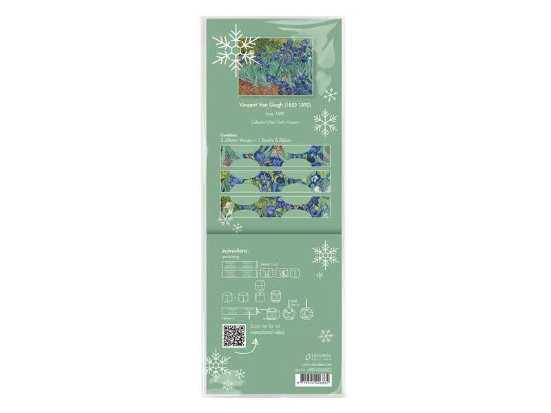 MUSEUM WEBSHOP – Engroshandel DIY-hobbysæt – DIY julekugle med Van Gogh motiv Irisser2