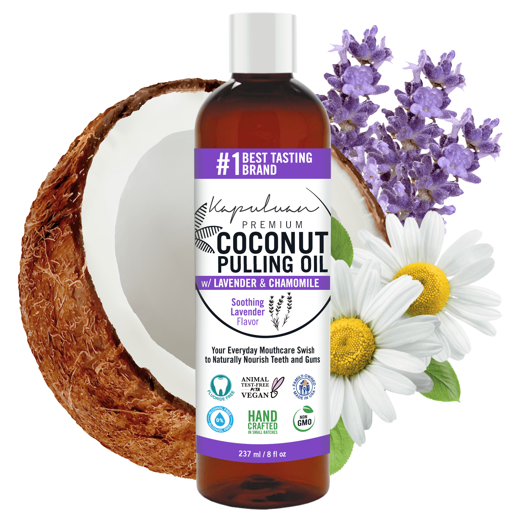 Kapuluan Coconut - Wholesale Mouthwash - Coconut Oil Pulling for Teeth and Gums Mouthwash 4