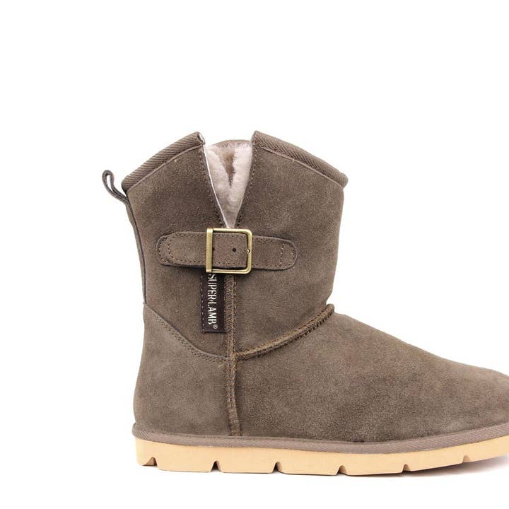 Hebilla Argali - Taupe para venta al por mayor de SuperLamb Footwear