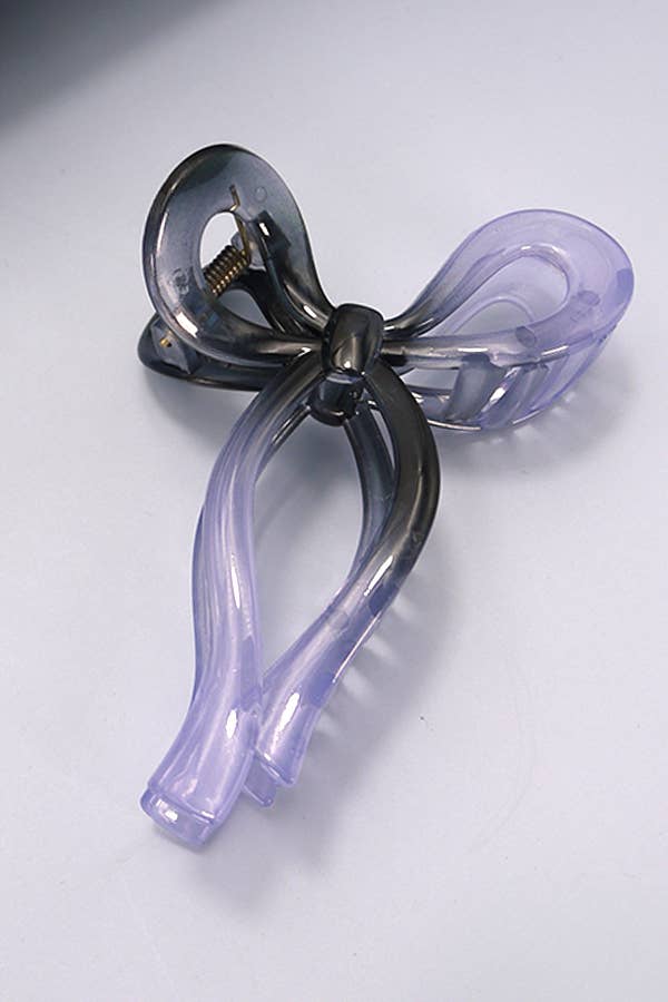 JOSSLYN by wall to wall - Wholesale Hair Clip - Women's - MATTE BOW HAIR CLAW CLIPS | 40H7218