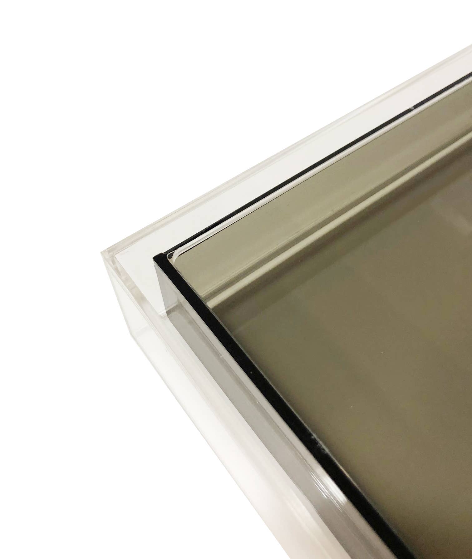 Decorium Living - Wholesale Decorative Tray - ENCASED LUCITE TRAY7