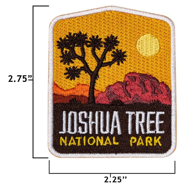 Vagabond Heart - Wholesale Patch - Joshua Tree National Park Iron-on Patch